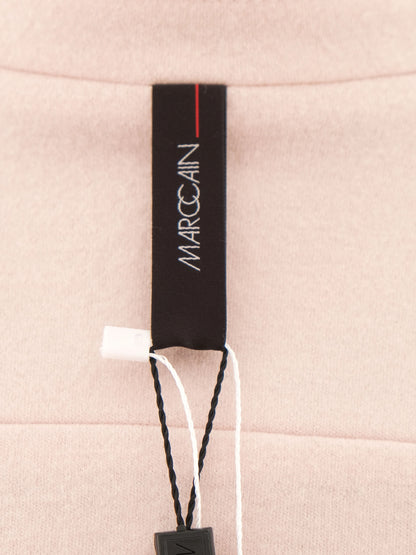 NEW MarcCain Gray Wool Coat Women Size L Elegant Design