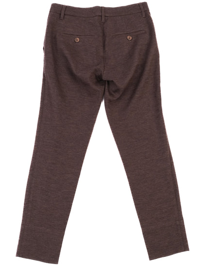 Excellent Brunello Cucinelli Orange Wool Pants Size S