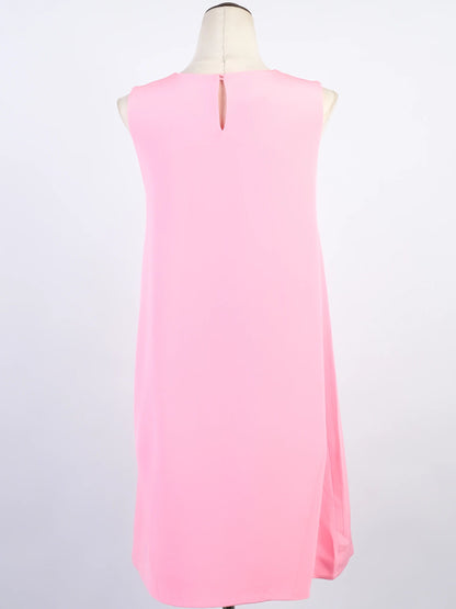 Gianluca Capannolo Pink Silk Dress Size L Excellent Condition