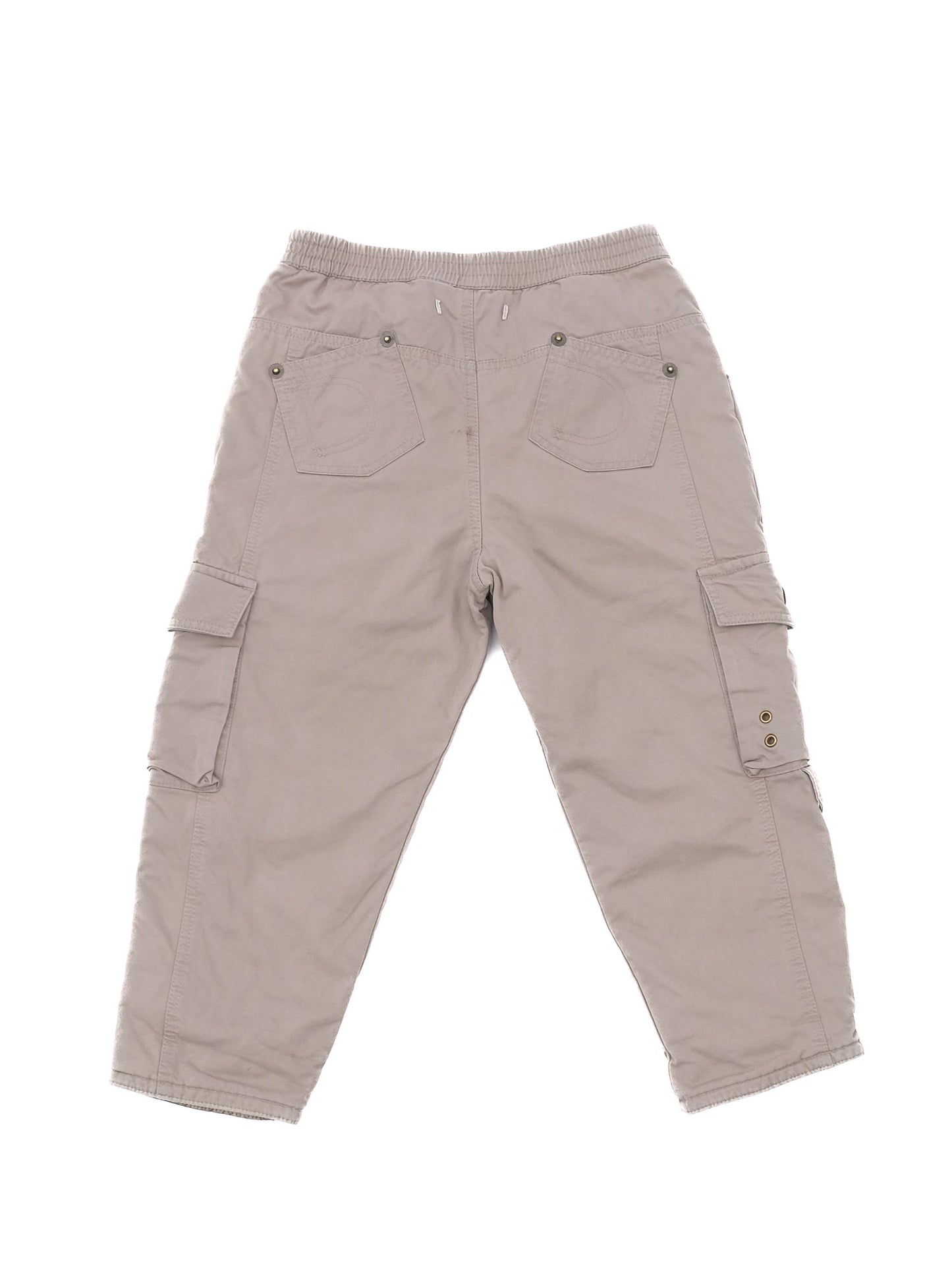 excellent dior gray cotton cargo pants size 2 for kids