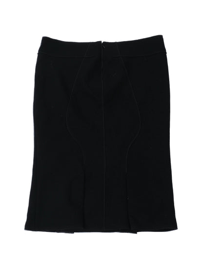 Tom Ford Women's Black Wool Skirt Size L Excellent Condition