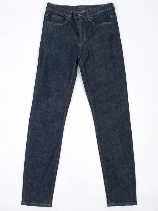 Excellent Cos Blue Skinny Fit Denim Jeans Size S