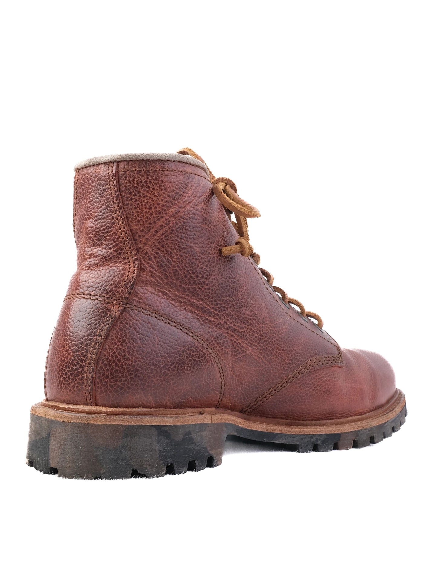 average diesel orange leather boots size 42 for men