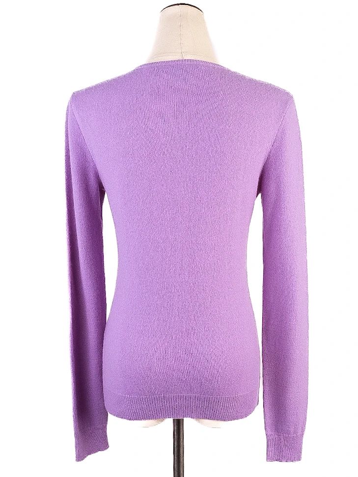 good ralph lauren purple cashmere sweater size m for women