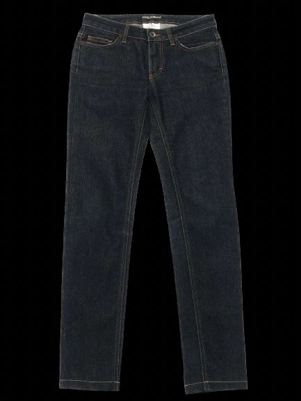 excellent dolce gabbana blue denim jeans for kids size s