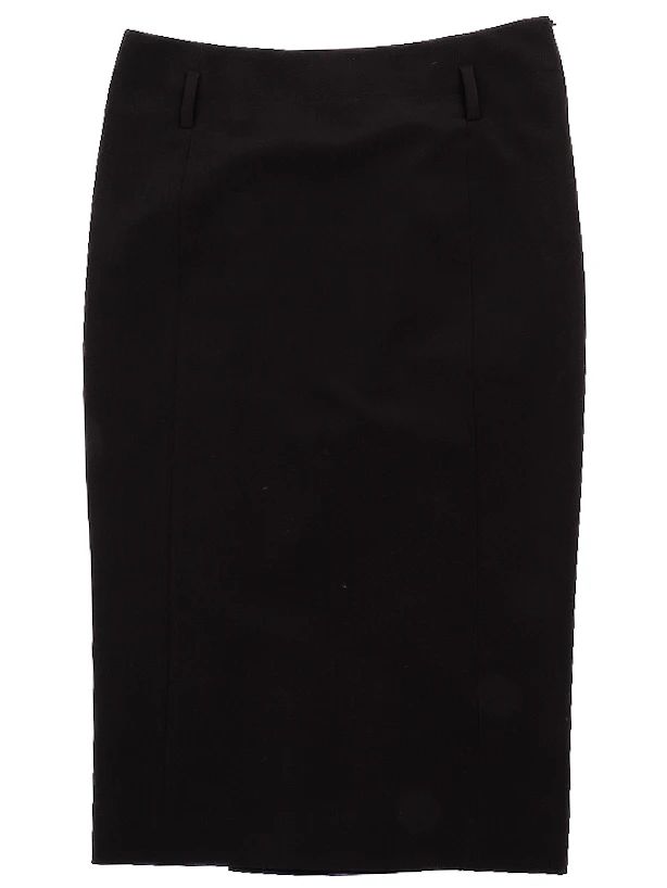 new tom ford black pencil skirt size s women polyester