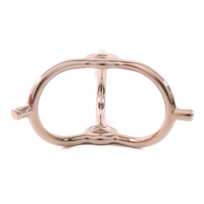 Hermes Kim Scarf Ring Silver Other Metal