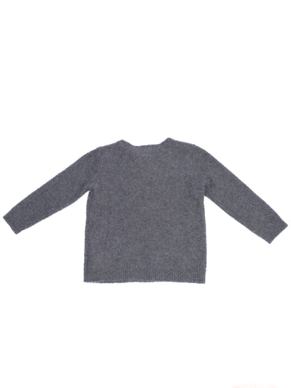 Perfect Bonpoint Gray Cashmere Sweater for Kids Size 4