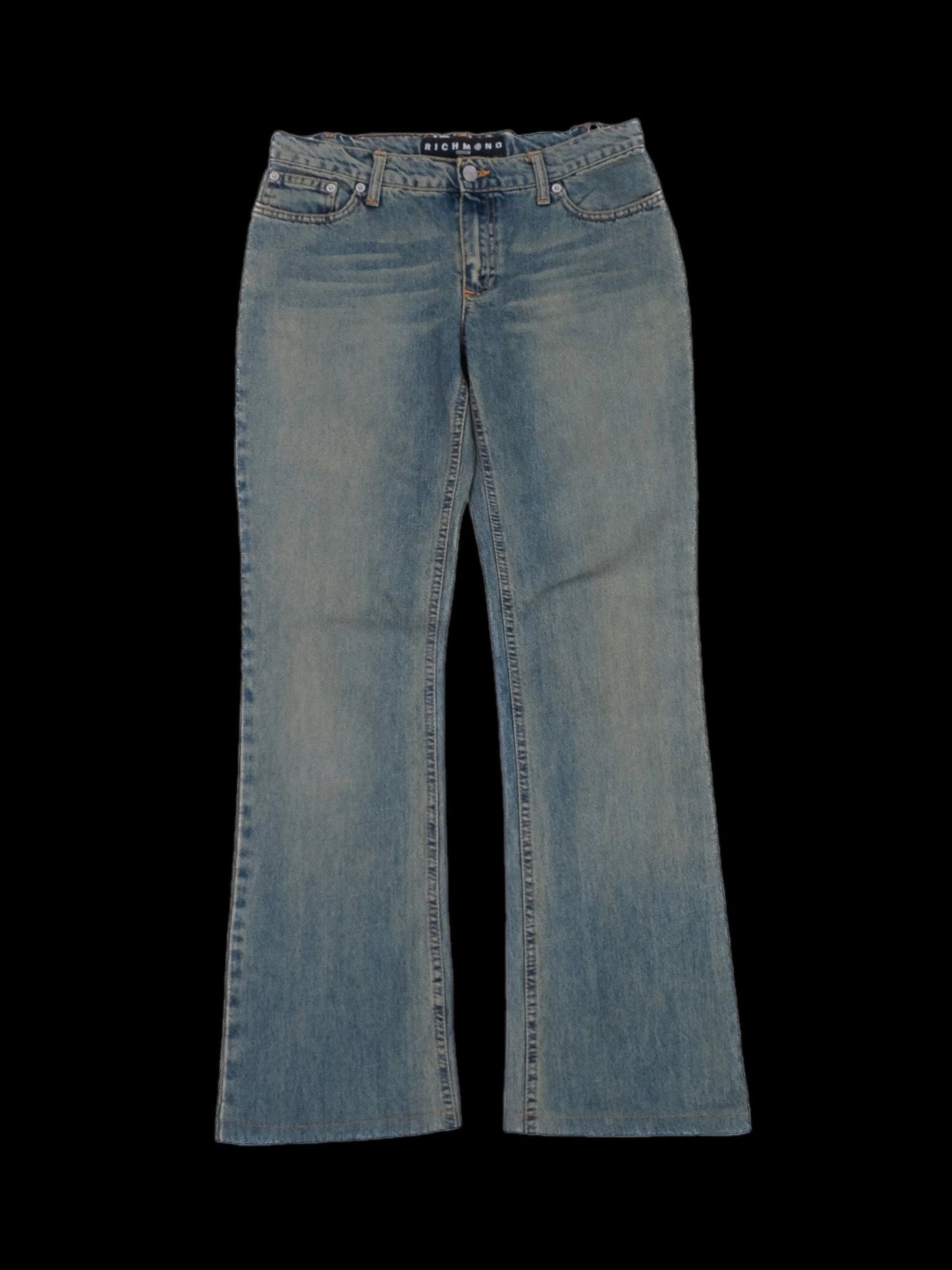richmond blue cotton jeans m excellent condition classic fit