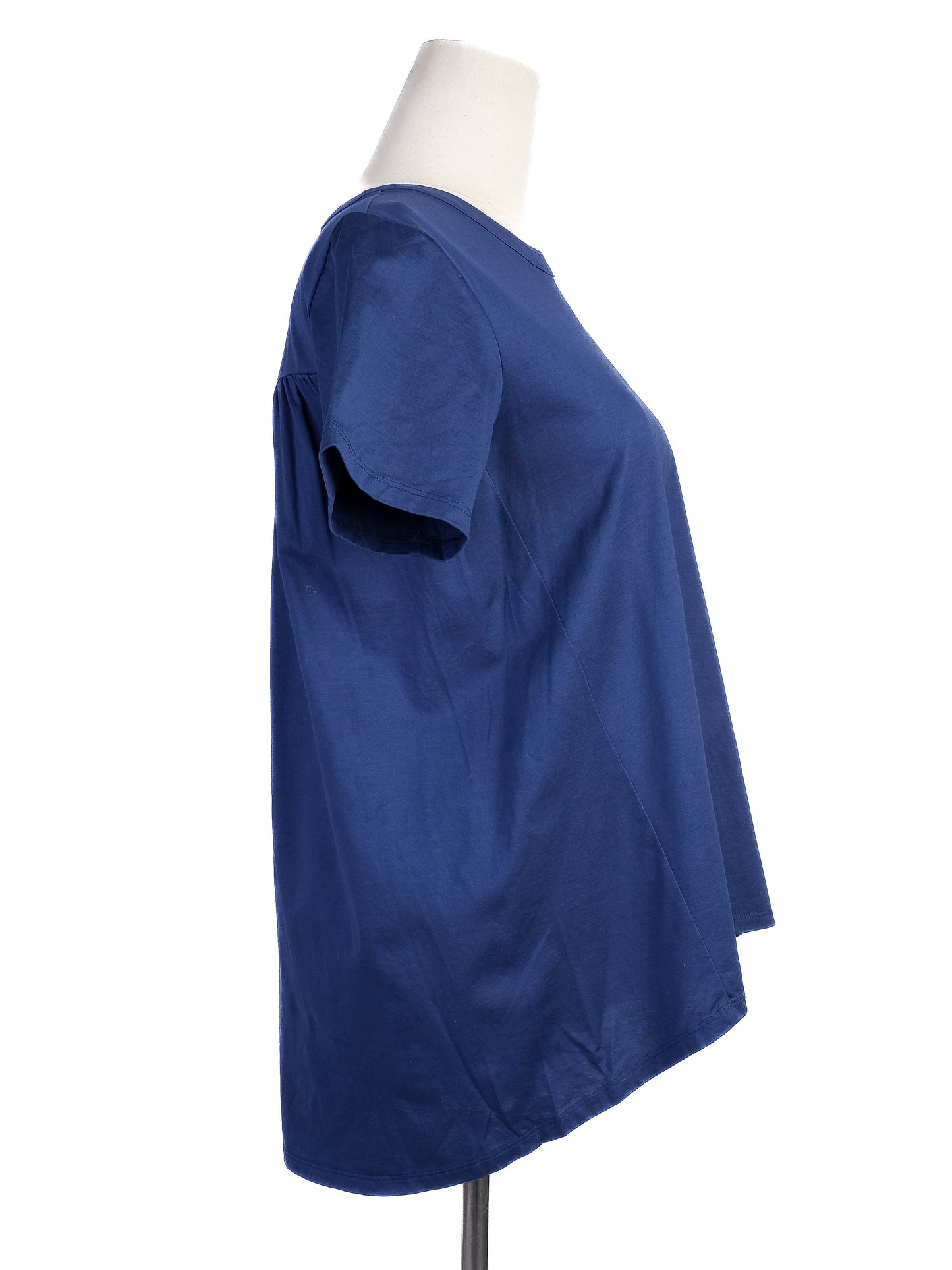 excellent weekend maxmara blue cotton t-shirt size xs