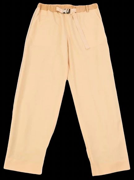 excellent sacai yellow polyester pants size xl women's