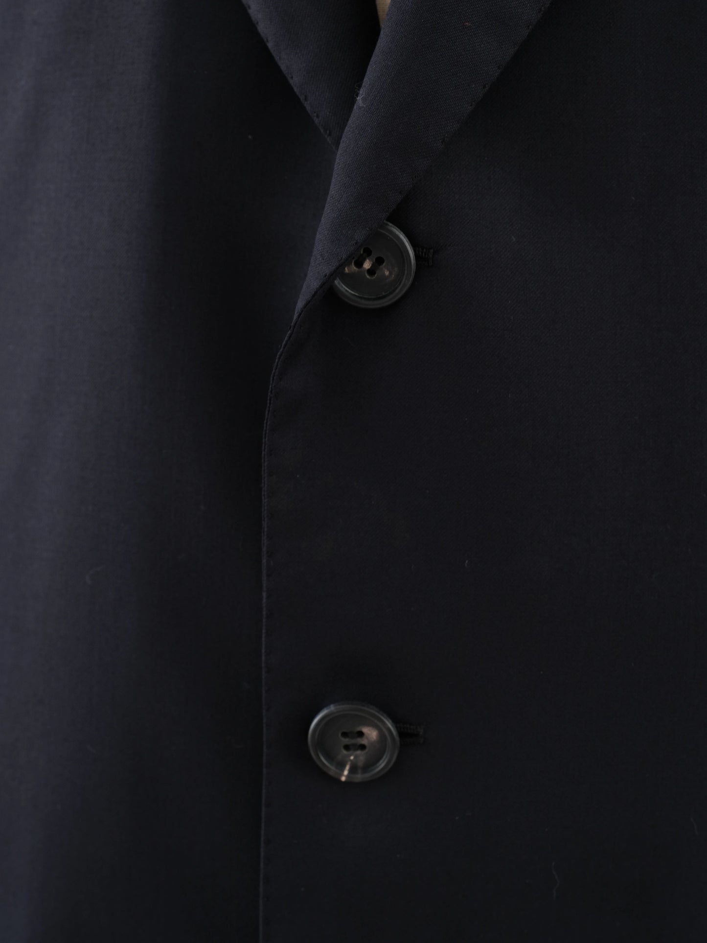 excellent brioni blue wool suit jacket size xl classic design