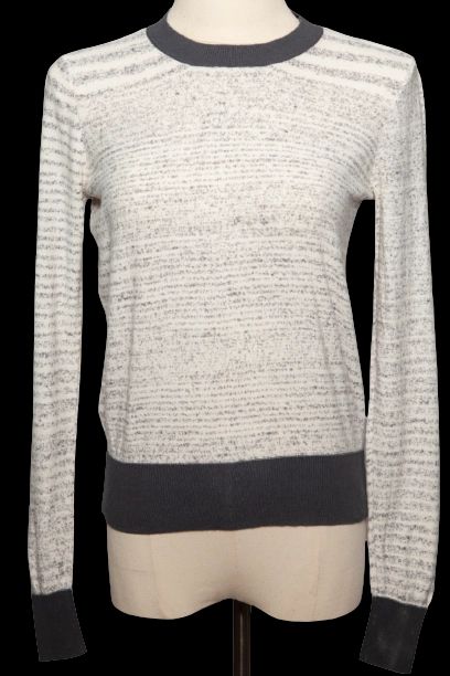 Average ATM Gray Viscose Sweater Size S with Pattern