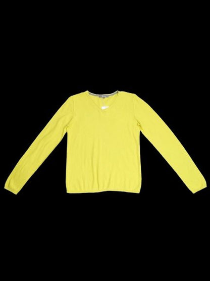 Excellent Bonpoint Yellow Cotton Sweater for Kids Size 12