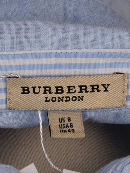 Average Burberry London Light Blue Shirt Dress Size S