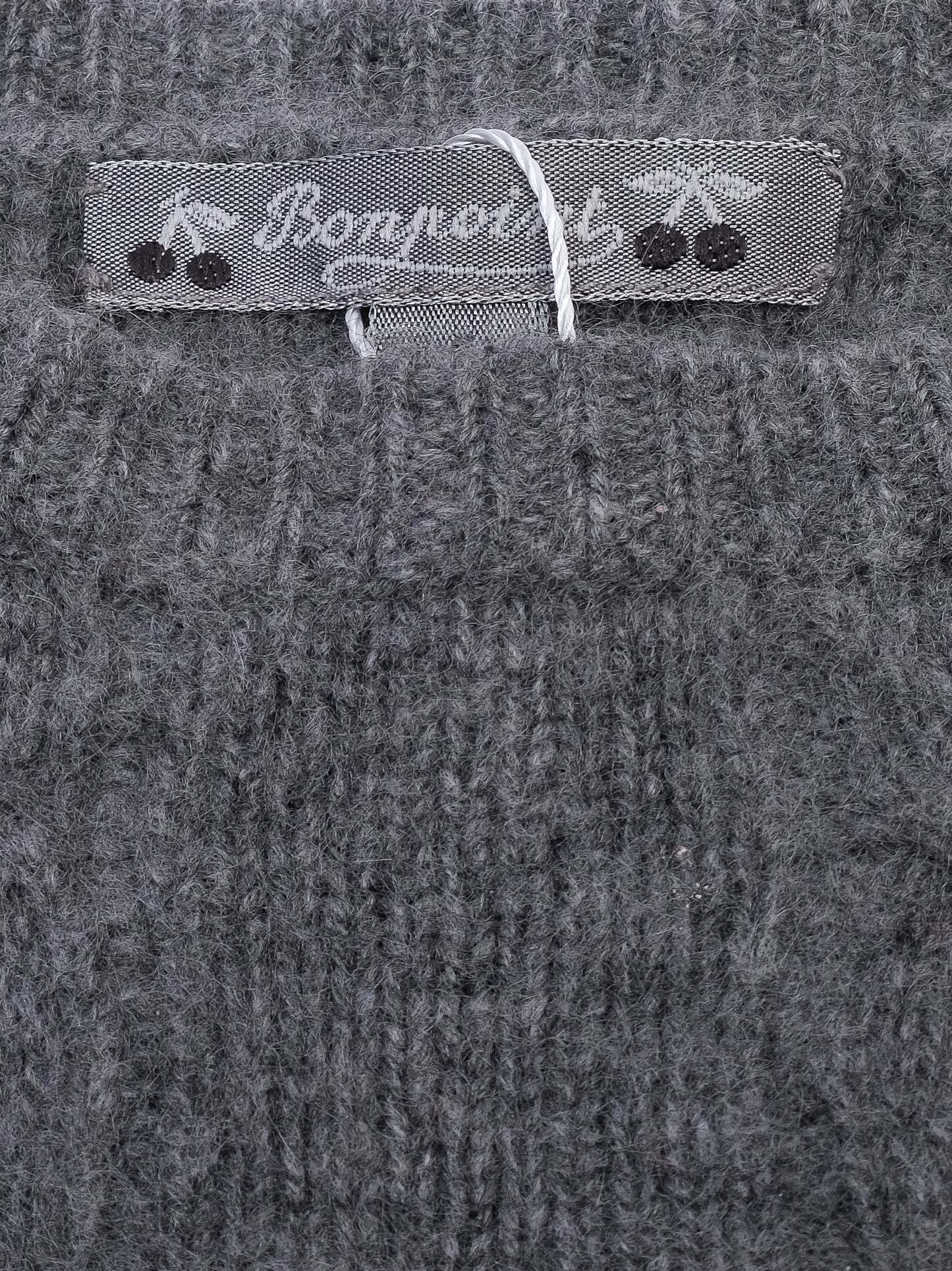 perfect bonpoint gray cashmere sweater for kids size 4