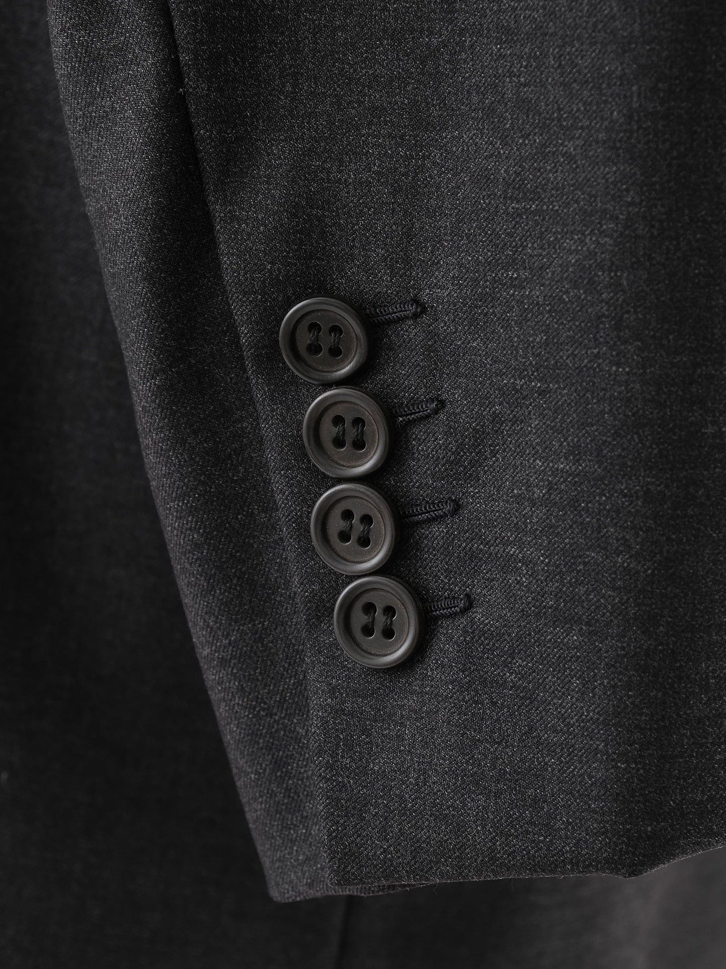excellent brioni gray wool suit jacket size xl for men