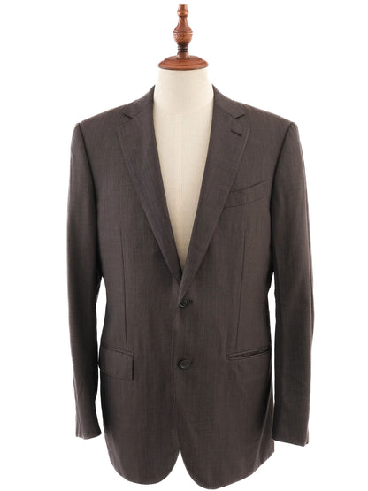 Perfect Ermenegildo Zegna Gray Wool Suit Jacket Size M