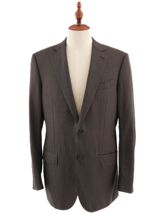 Perfect Ermenegildo Zegna Gray Wool Suit Jacket Size M