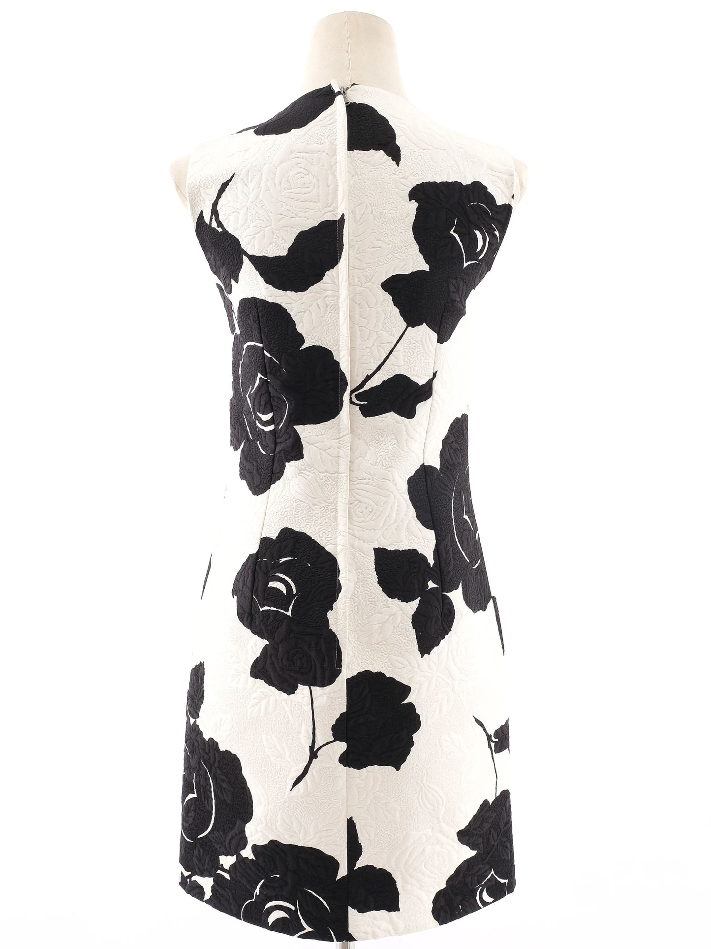 new dolce gabbana sleeveless floral dress white size s