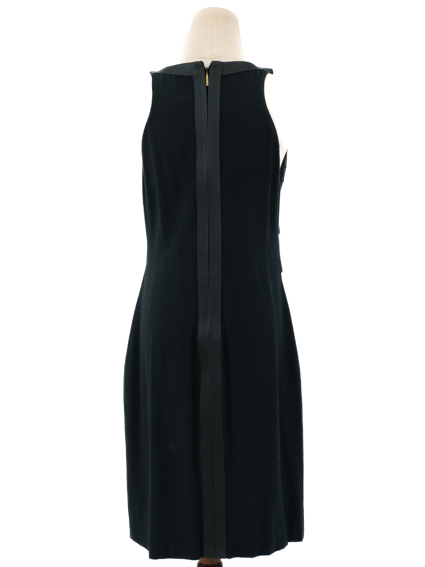 excellent roberto cavalli green silk dress size l deep v-neck sleeveless
