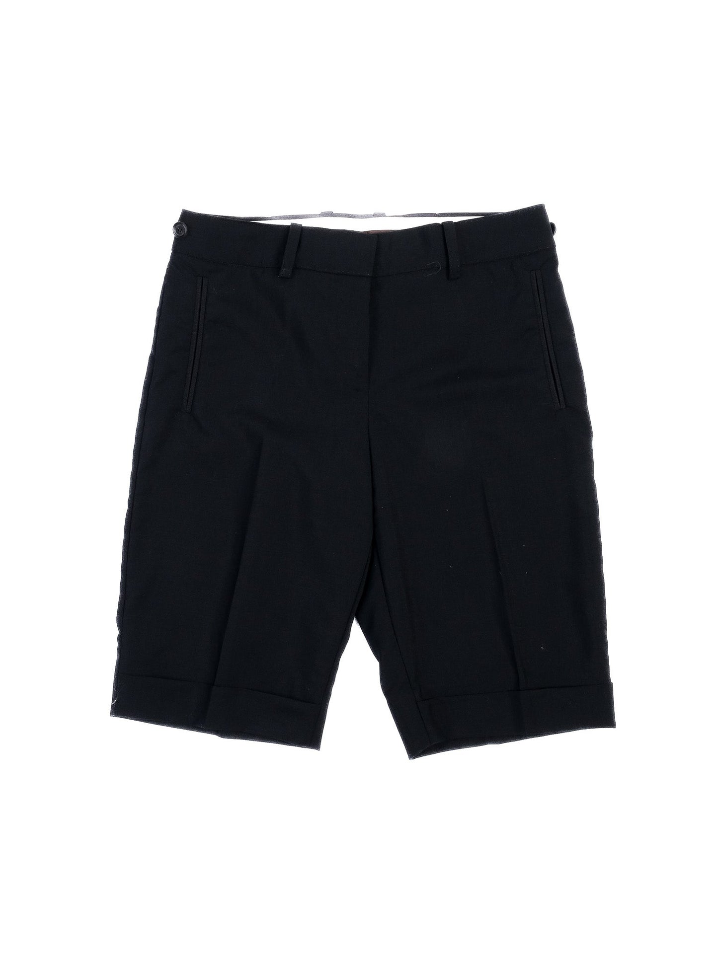 excellent louis vuitton black wool shorts for women
