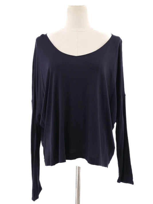 Excellent Hugo Boss Blue Women's Long Sleeve Shirt Size XL
