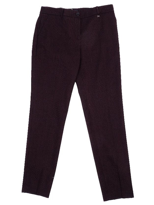 luisa spagnoli red wool trousers size m excellent condition