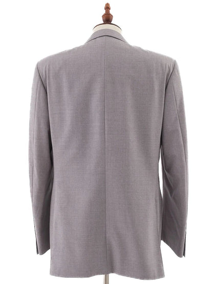 Perfect Canali Gray Wool Suit Jacket Size M for Men