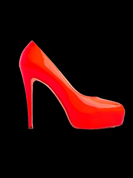 Excellent Brian Atwood Red Leather High Heels Size 39.5