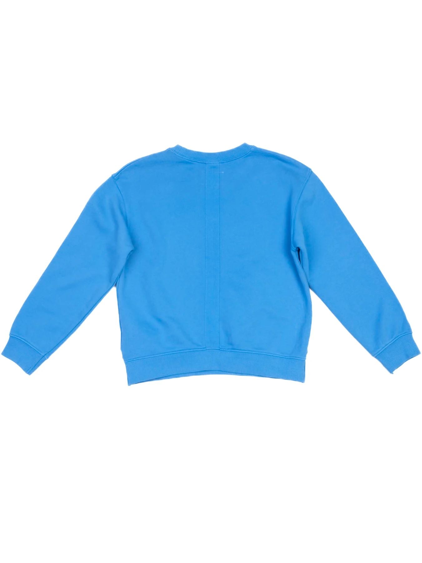 excellent zadig&voltaire blue sweatshirt for kids size 8