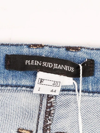 Good Plein Sud Blue Distressed Jeans Women's Size Casual
