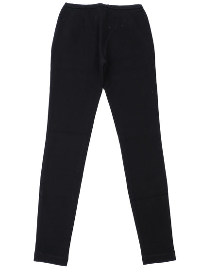 Emilio Pucci Black Viscose Womens Pants Excellent Condition