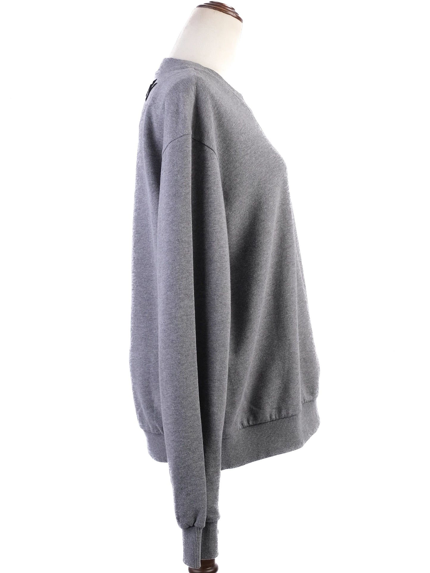 excellent dolce gabbana gray cotton sweatshirt size s with #dgfamily