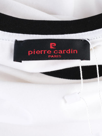 Excellent Pierre Cardin Women's T-Shirt Black Lace Detail Size L