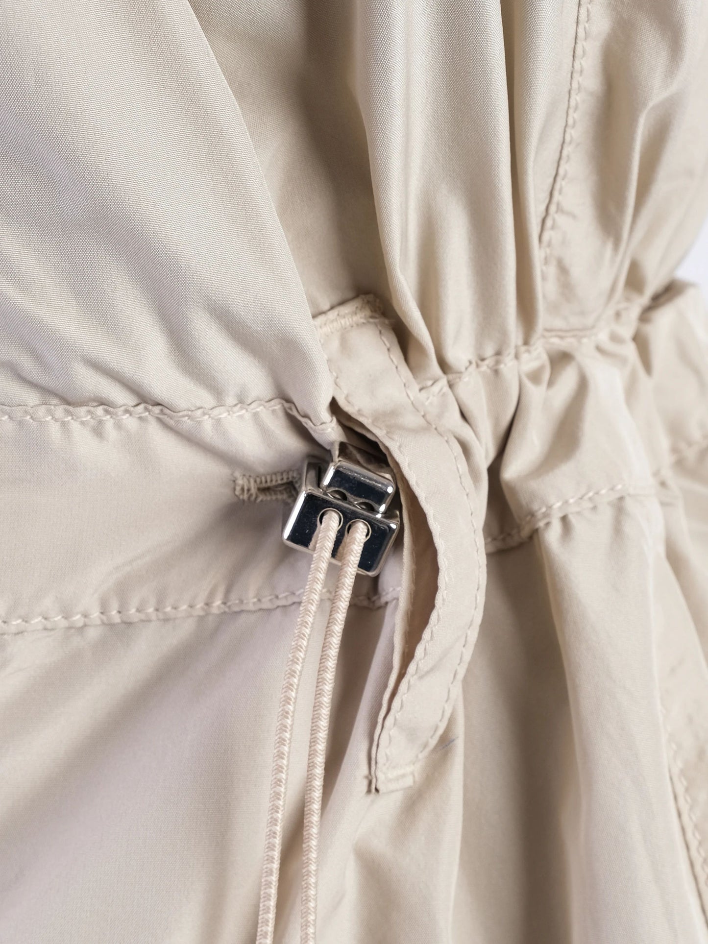 max mara gray hooded coat with waist belt size s excellent condition