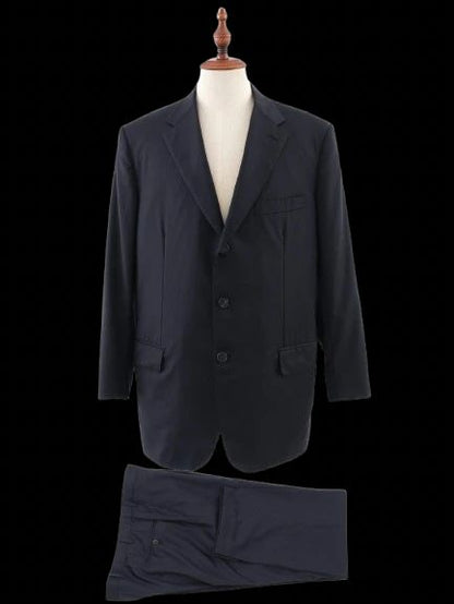 EXCELLENT Brioni Blue Wool Suit Jacket Size XL Classic Design