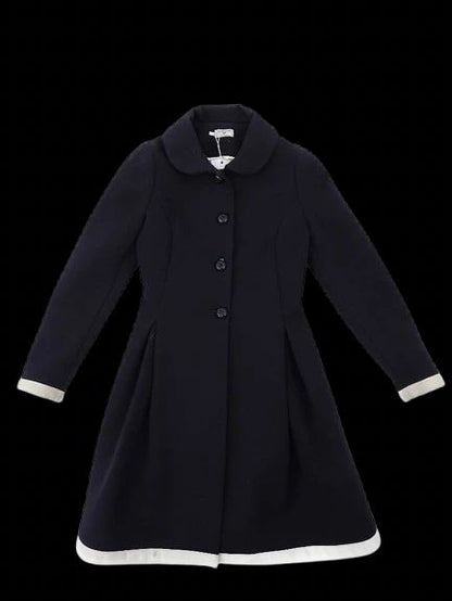 Monnalisa Blue Polyester Coat for Kids Size 12 - Perfect Condition
