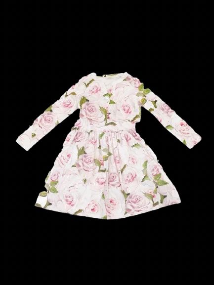 excellent monnalisa floral dresses for girls, cotton size 10