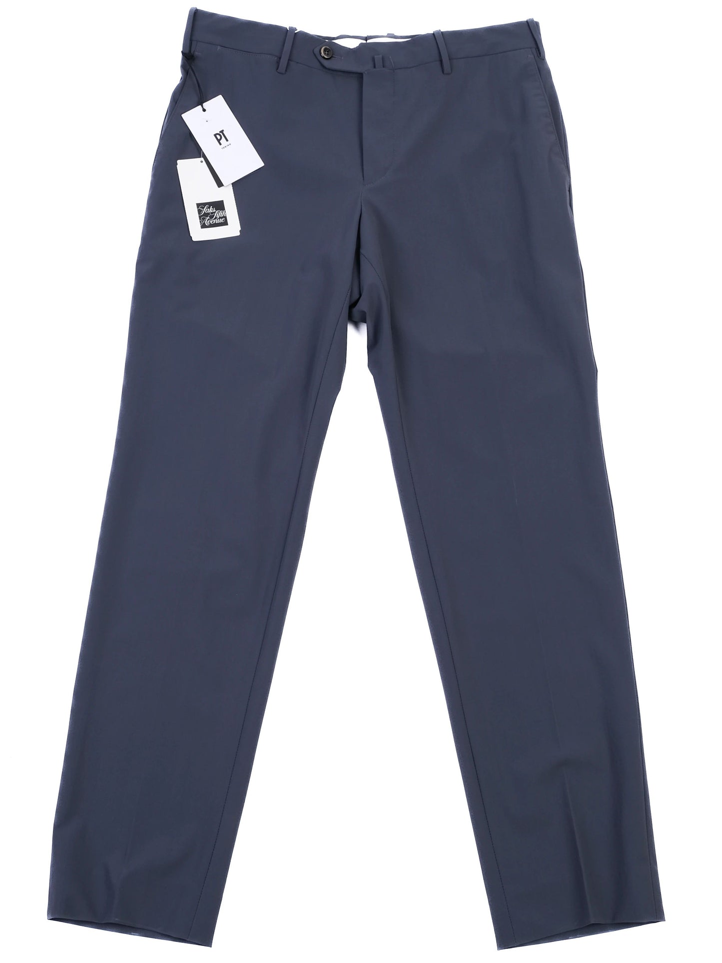new pt torino slim fit blue nylon pants size m
