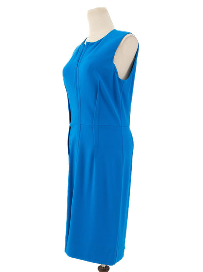 Excellent Diane von Furstenberg Blue Sleeveless Dress Size M