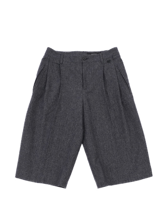 Excellent Gucci Gray Wool Knee-Length Shorts Size 38 S