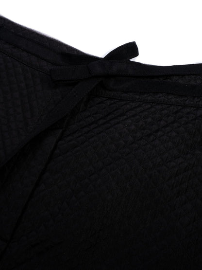 Excellent Dior Black Silk Women’s Shorts with Drawstring Size M