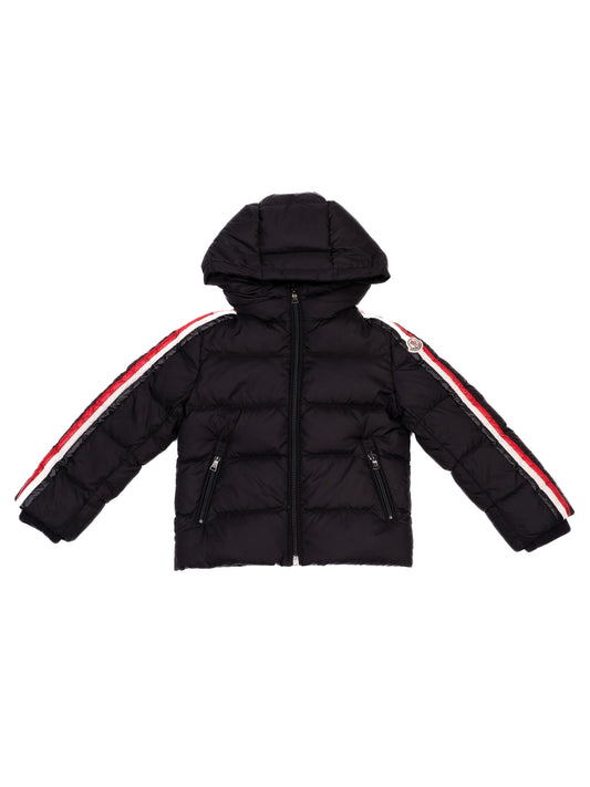 Good Moncler Blue Polyester Puffer Jacket Size 4 for Kids