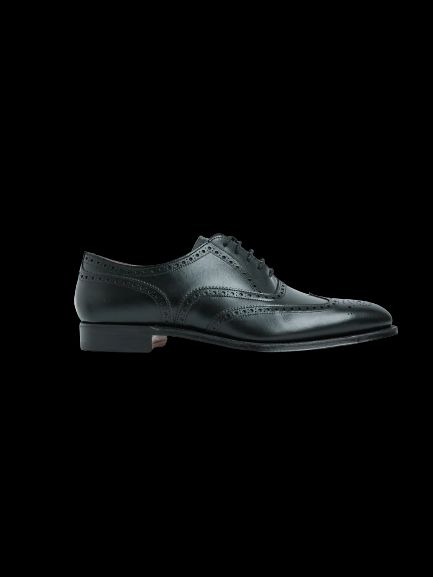 new joseph cheaney & sons black leather dress shoes size 40.5