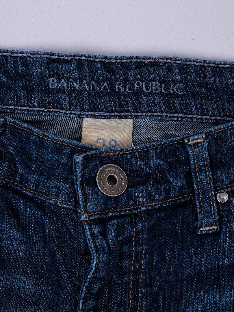 excellent hugo boss women's blue cotton denim jeans size xs