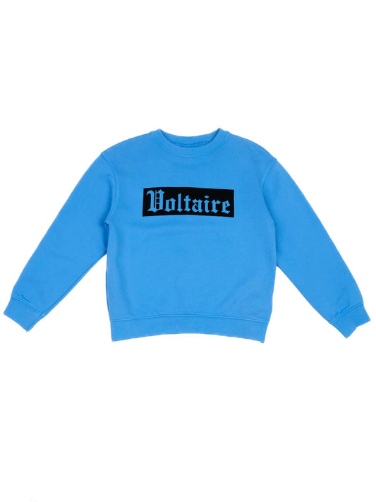 Excellent Zadig&Voltaire Blue Sweatshirt for Kids Size 8