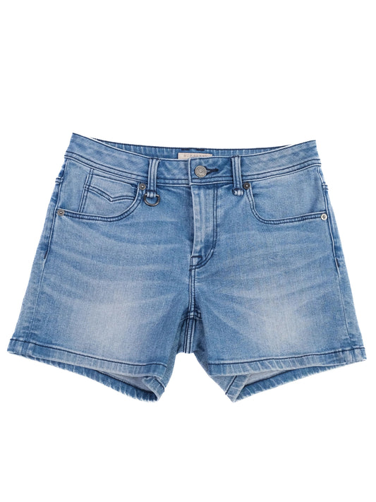Excellent Burberry Blue Denim Shorts Size S Brit Epping