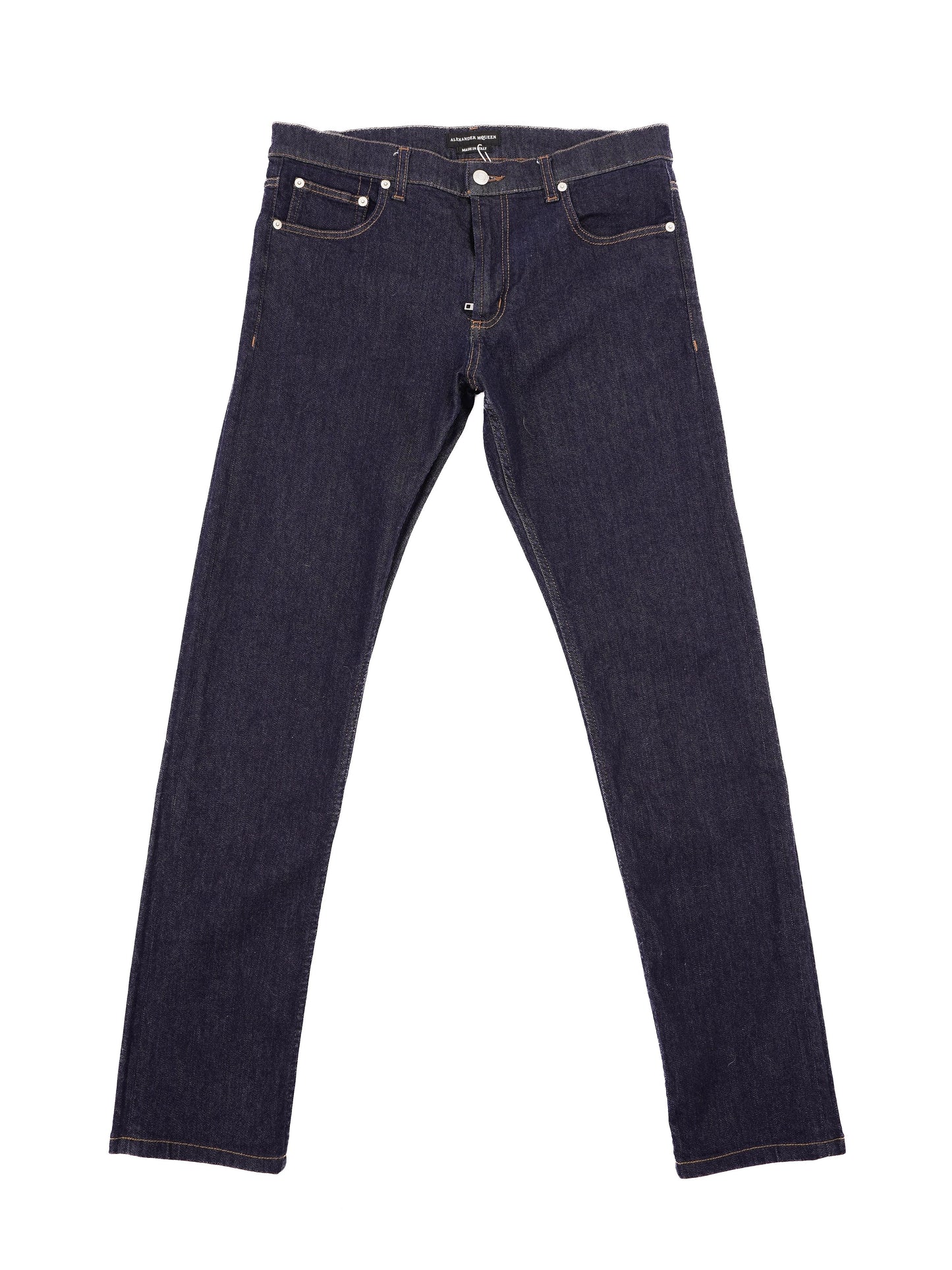 alexander mcqueen blue denim jeans size m excellent condition