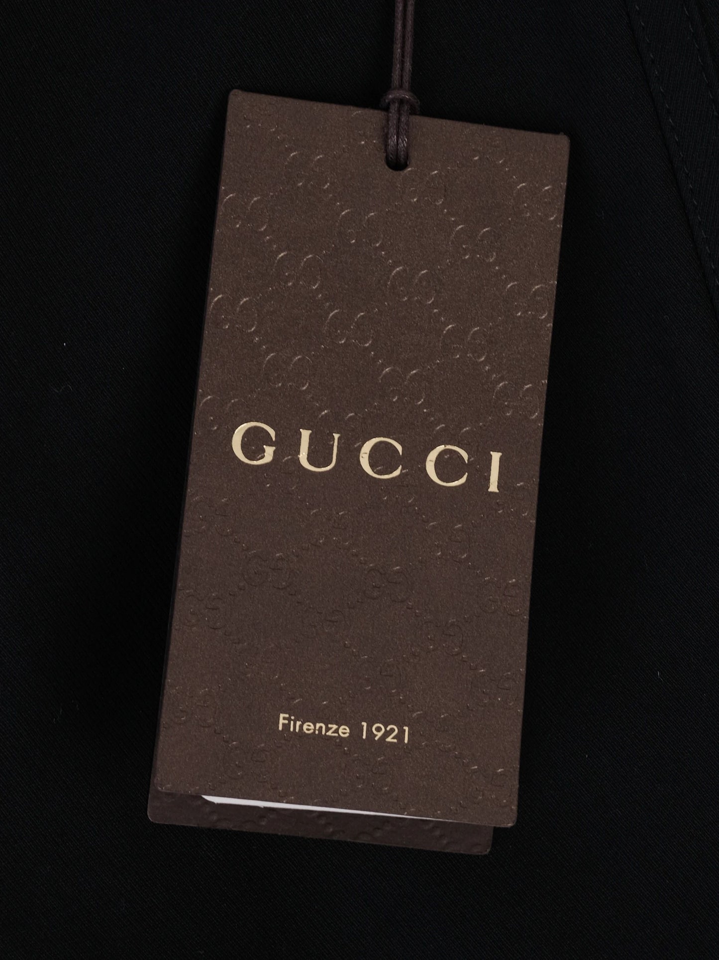 new gucci black nylon pants size s with zippers at ankle